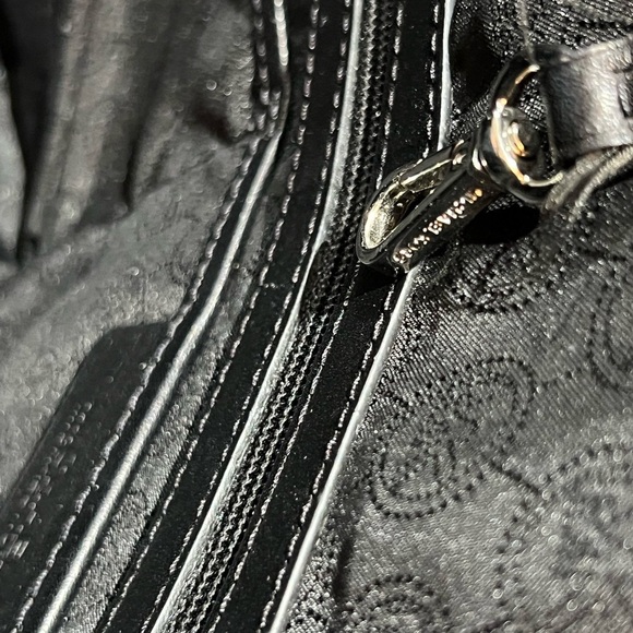 Michael Kors Black Studded Tote - Picture 13 of 15